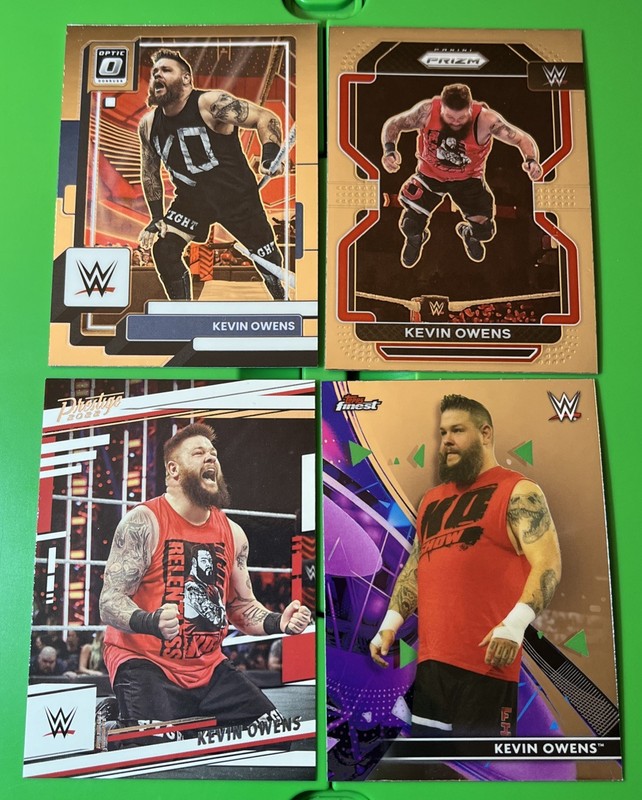 4 Card Kevin Owens Lot ~No Duplicates~ WWE