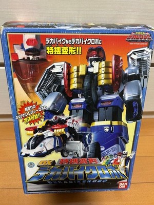 Power Rangers Dekaranger SPD DX Deka Bike Robo Megazord Bandai Boxed Japan Rare