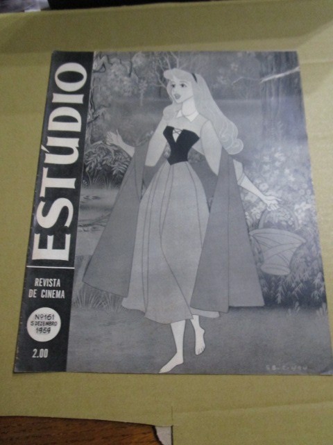 Portuguese magazine year 1959 cover Snow White Disney