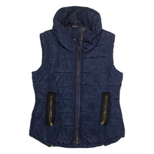 DESIGUAL Giubbotto donna imbottito blu UK 10