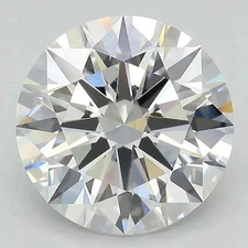 Lab Grown 1.00 Ct Round Cut D Color VVS2 Clarity STONE IGI Certified CVD DIAMOND