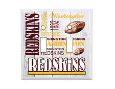 Washington Redskins Subway Art Standard Double Light Switch Cover NFL Football