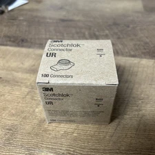 Box of 100 - Corning Scotchlok/Presslok UR Connector, 26-19 AWG (0.4-0.9mm)