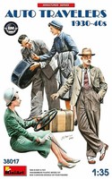 Miniart Auto Travellers 1930'S-40'S Pkw Reisende 1:35 Bausatz Kit 38017