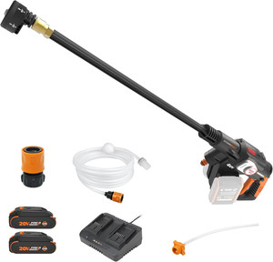40V Nettoyeur d'énergie portable Hydroshot, 800 PSI avec 5-In-1 Buse