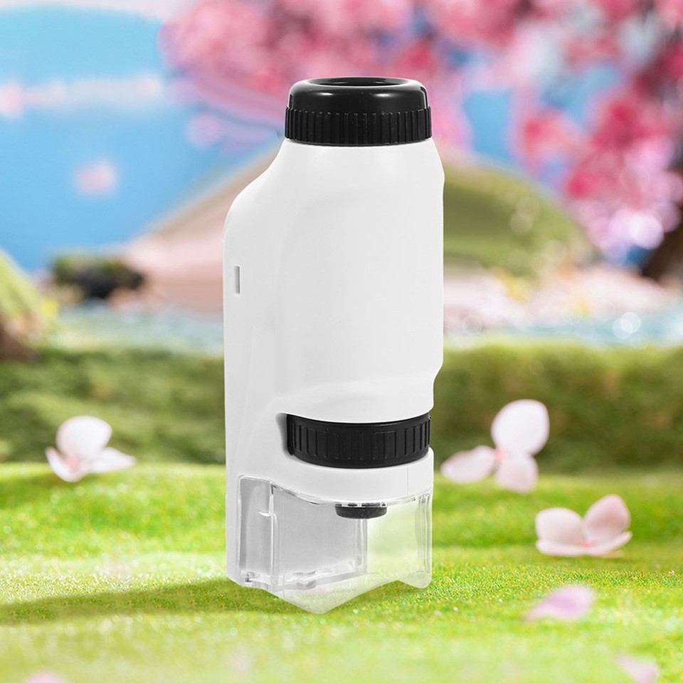 1 Set Monocular Microscope Simple Biological Magnifier Laboratory ...