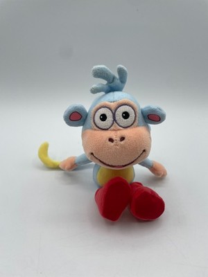 Bibiy♡DORAPEPURAMUTEE Ty Beanie Babies Boots Monkey Dora The Explorer Beanbag Plush 2007