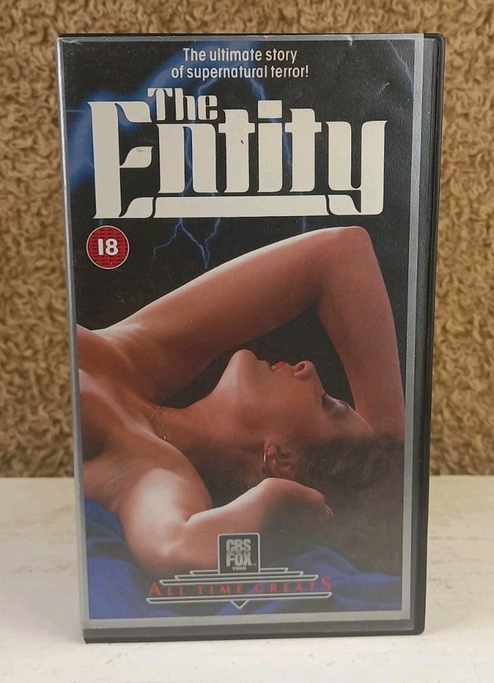 The Entity (1982) Supernatural Horror VHS Cassette Tape CBS/ FOX 1989