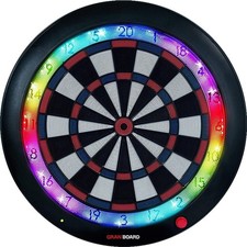 Electronic Dartboard with Bluetooth Connectivity 3 Steel Tip Darts LED