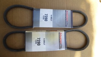 2 masterpro v-belt 7280 15280