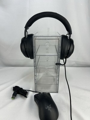 Razer Kraken X Lite Headset & DeathAdder Elite Gaming Mouse USB Wired Lot