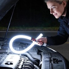 75cm Flexible LED Flashlight Stick Bendable Work Light With 3 Brightness Modes