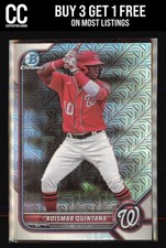 2022 Bowman Chrome #BCP-219 Roismar Quintana Prospects Mojo Refractor Nationals