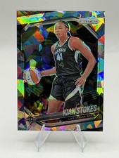 2025 Panini WNBA Prizm KIAH STOKES Silver Ice Prizm #58 Las Vegas Aces