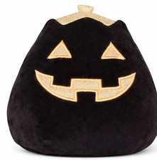 Halloween Squishmallow Paige The Pumpkin 8  Black/Gold 2021 Jack-o-lantern P12