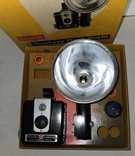 Vintage Kodak Brownie Hawkeye Flash Outfit w/the Original Box