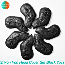 Srixon Golf Iron Head Cover Set Black - 7pcs (4, 5, 6, 7, 8, 9, P) 🔸Tracking🔸