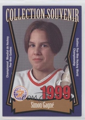 1999 Compuware Quebec Pee-Wee Hockey Championship Simon Gagne #28 w8u