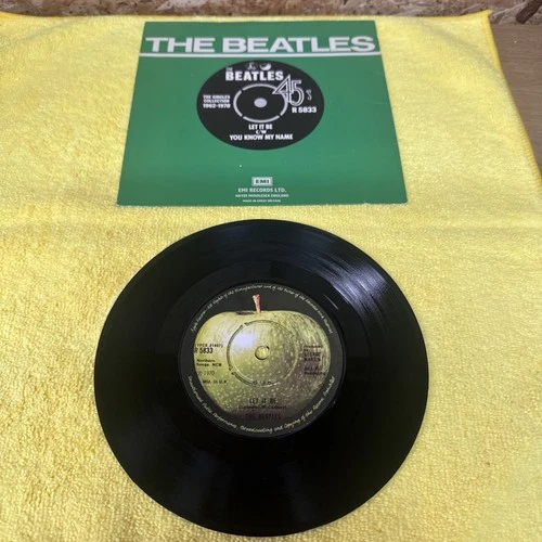 The Beatles - Let It Be - Vinyl Record 7” Single excellent condition