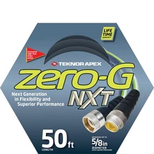 Teknor Apex zero-G NeverKink Kink-Free Durable Garden Hoses (zero-G NXT, 5/8"...