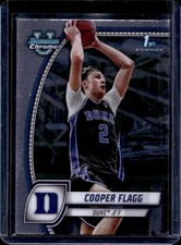 2024-25 Bowman University Chrome Cooper Flagg #16 Blue Devils