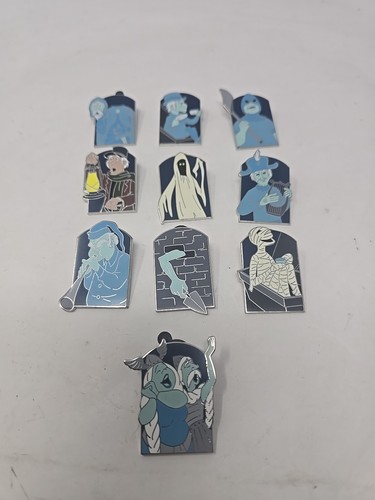 Disneyland Haunted Mansion 50th Anniversary 2019 Complete Set Of 10