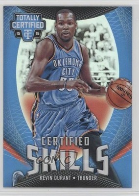 2015-16 Panini Totally Certified Skills Mirror 9/25 Kevin Durant #19 l2o