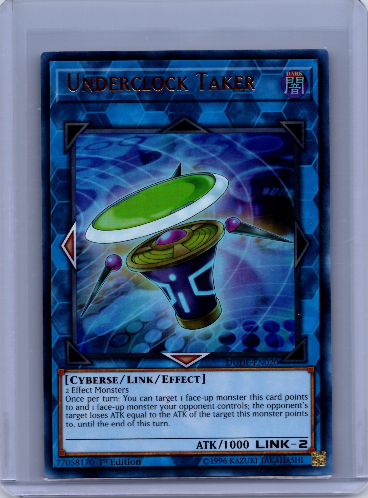 Underclock Taker 1st Edition Ultra Rare Duel Devastator DUDE-EN020 LP