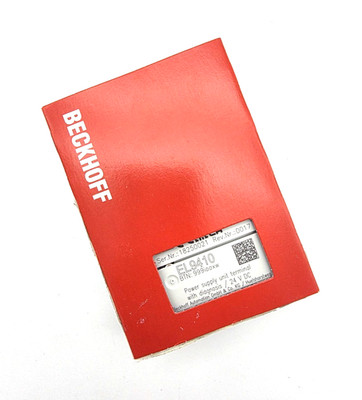 Beckhoff EL9410 Netzteilklemme 24 V DC, 2A mit Diagnose, neu OVP