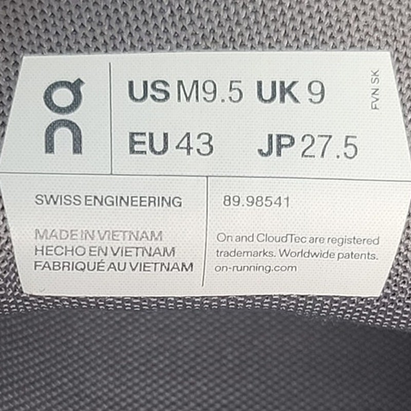 On Running Cloud 5 Ready Forest Eclipse Size 9.5 … - image 7