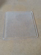 Hama Bead Peg Board, Square 16 X 16 Cms. Clear.