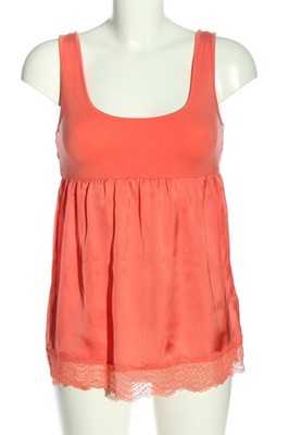 PALMERS Basic Top Damen Top Gr. DE 38 hellorange Casual-Look