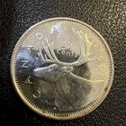 1963 - Canada - silver 25 cent coin - Canadian quarter Do178