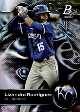 2023 Bowman Platinum #TOP-64 Lizandro Rodriguez Top Prospects Ice Foil