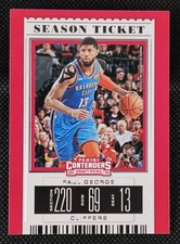 2019 Panini Contenders Draft Picks Paul George Season Ticket No. 44