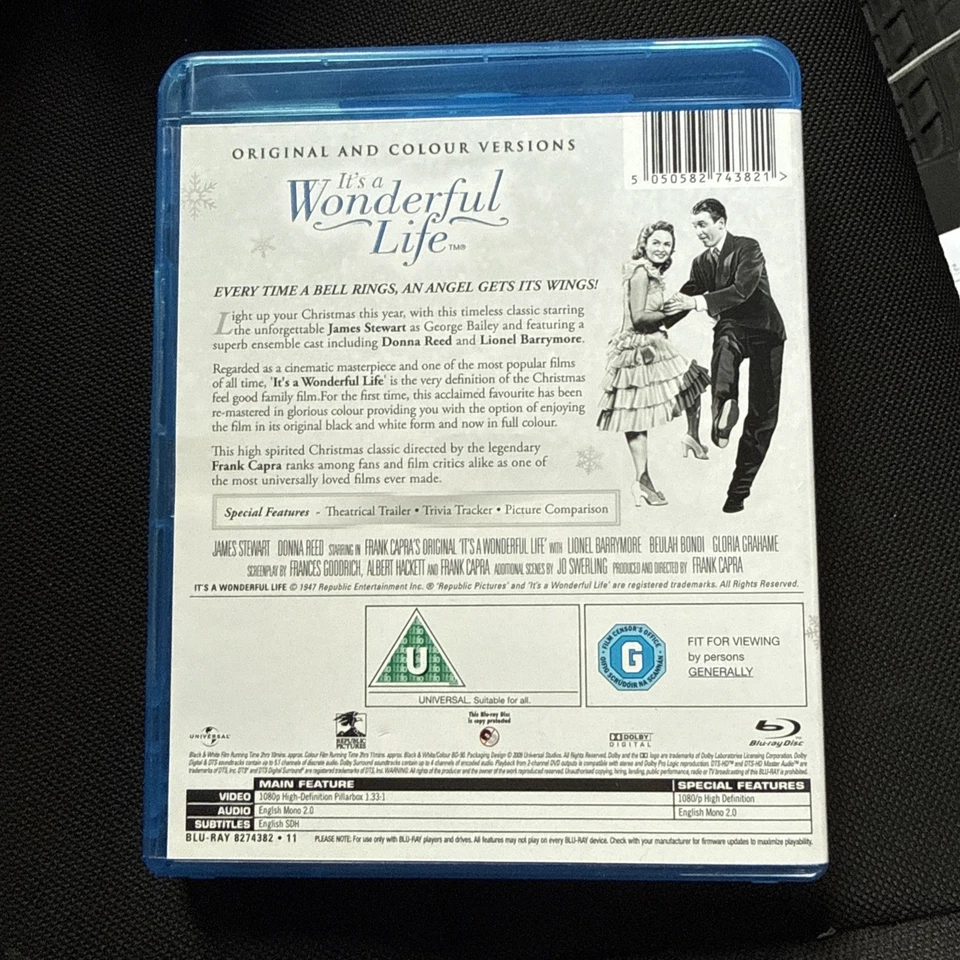 It's A Wonderful Life (Blu-ray, 2010) - Image 3 of 3