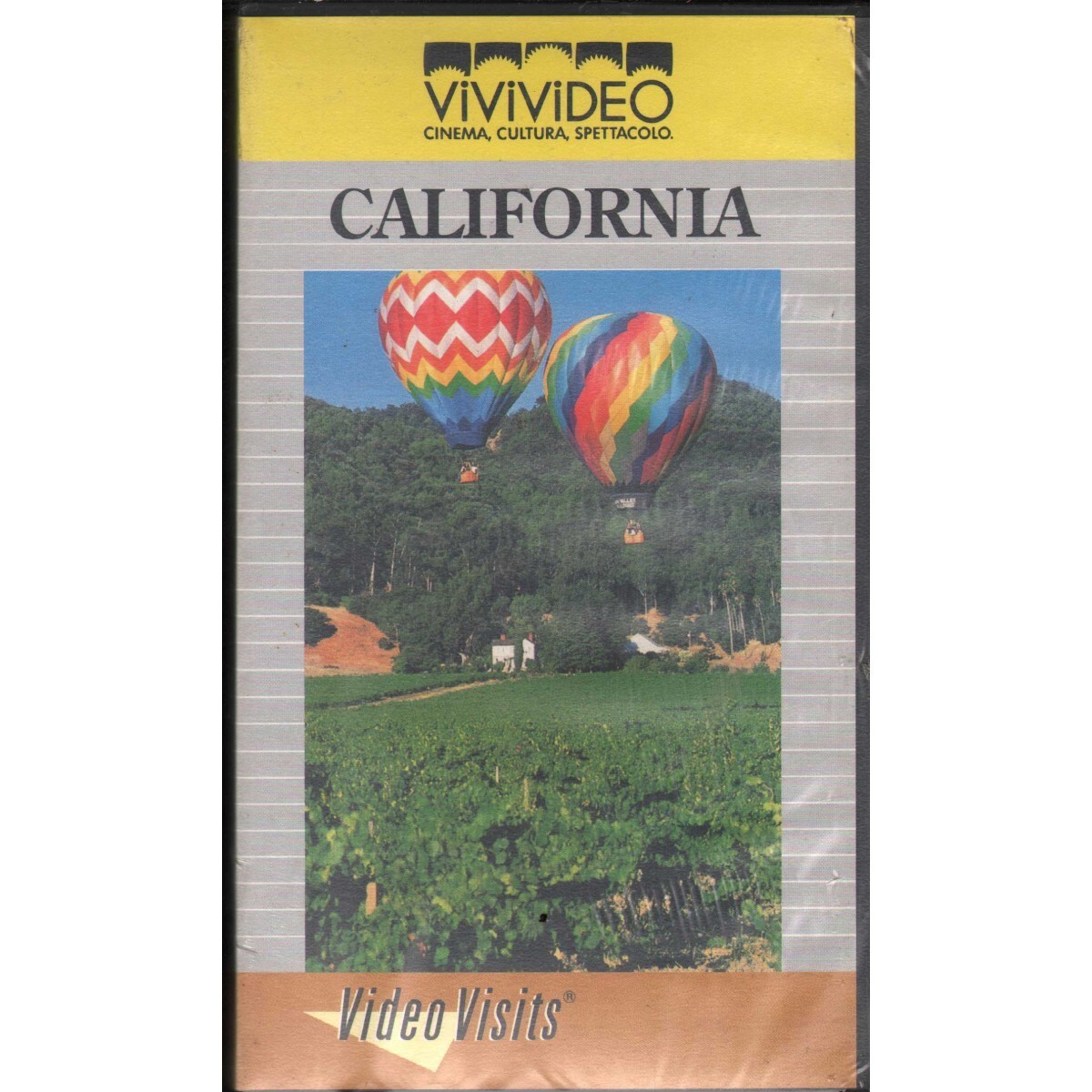 Video Visits: California VHS Univideo - HIVT000034 Sealed