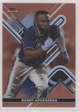 2022 Topps Finest Rose Gold Refractor 35/75 Randy Arozarena #92 0y9e