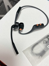 AfterShokz OpenComm ASC100 Bone Conduction Wireless Bluetooth Headset w/ Mic Gra
