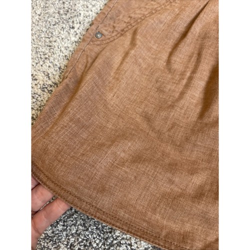 Falda PrAna para mujer talla 6 Lizbeth Sutra mezcla de cáñamo bolsillos aire libre atlética - Imagen 3 de 8