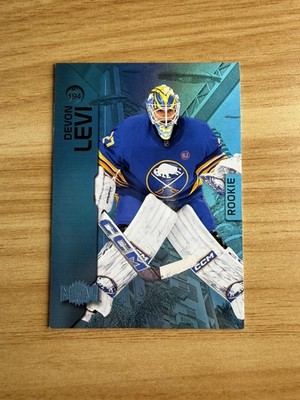 Devon Levi - Blue Spectrum Rookie #194 - 2023-24 Metal Universe - Buffalo Sabres