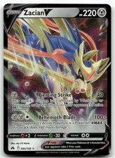 zacian v pokemon card price #95 Prices | Crown Zenith you may look at the top 3 cards of your deck and attach any number of Metal Energy cards you find there to this Pokemon Zacian VSTAR | Crown Zenith