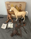 Marx Best of the West Johnny West and Thunderbolt Incomplete /With Original Box