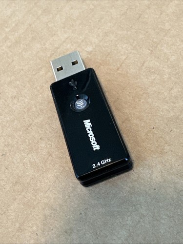 Original Genuine Microsoft Wireless 2.4 GHz Transceiver v2.0 Model 1123 - Photo 2/4