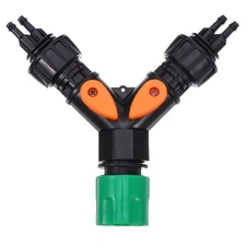 Multiplex Water Distributor Garden Hose Splitter Four-way Plastic Divider