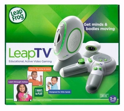 Leap TV Konsole Videospiel + Controller 3-8 Jahre ...Neu Originalverpackt