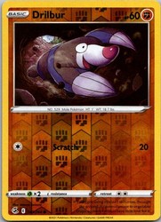 Drilbur 147/264 Fusion Strike Reverse Holo Common