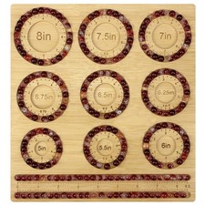 Bead Boards for Jewelry Making, Combi Bamboo Beading Board for Jewelry Bracel...