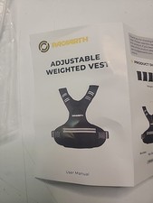Pacearth Weighted Adjustable Vest 4-10 Lbs New In Open Box