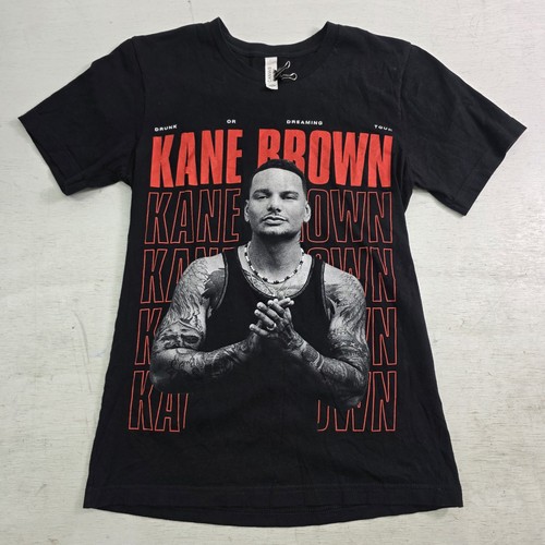 Kane Brown Country Music "Drunk or Dreaming" 2023 Tour T-Shirt Men's Sz S EUC